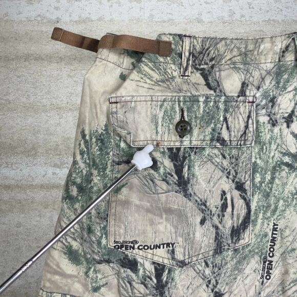 Vintage 90s Cabelas Tactical Pants 42x34 Baggy Wide Leg Hunting Camo Cargos - Picture 6 of 9